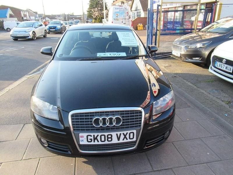 Used Audi A3 Comfort 2008 Black Hatchback