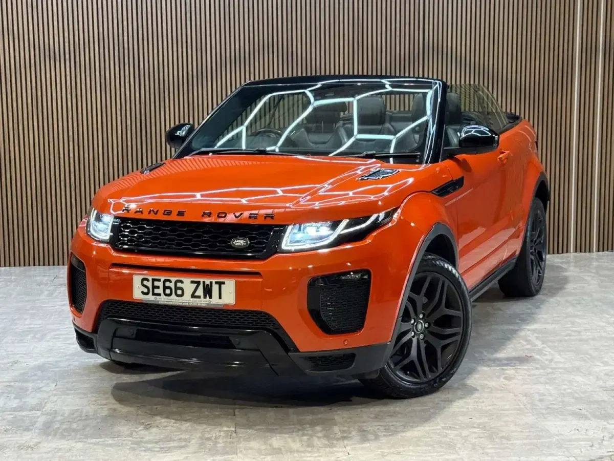 Gebraucht Land Rover Range Rover evoque HSE Dynamic 2016 Orange Cabrio