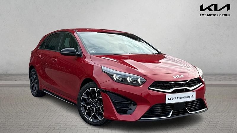 Red Used 2025 Kia Ceed GT-Line Hatchback | £20,990 (Fair price) - Image 1/4