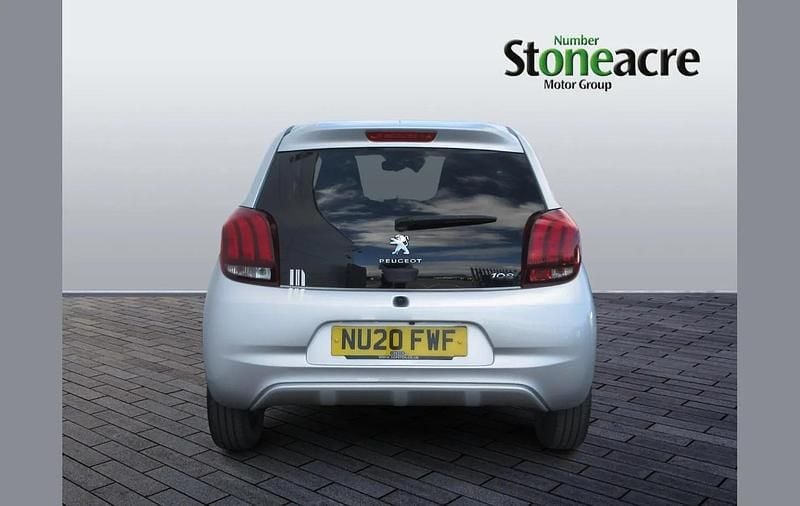 Used Peugeot 108 Collection 71 HP (52 kW) 2020 Silver Hatchback