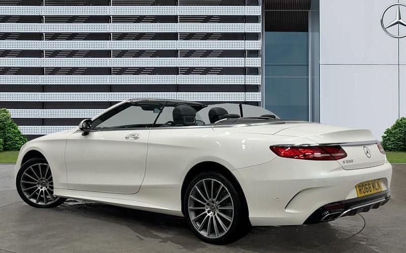 Used Mercedes S560 AMG Line Premium 469 HP (344 kW) 2018 White Sedan