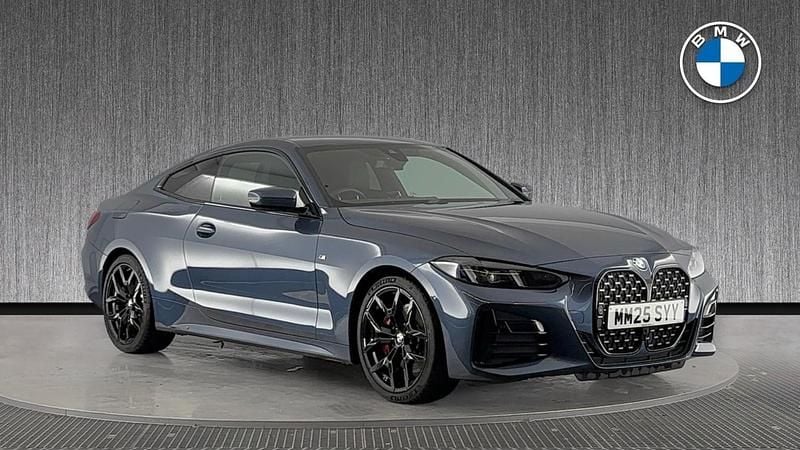 Blue Used 2025 BMW 420 M Sport Coupe | £36,899 (Good price) - Image 1/4