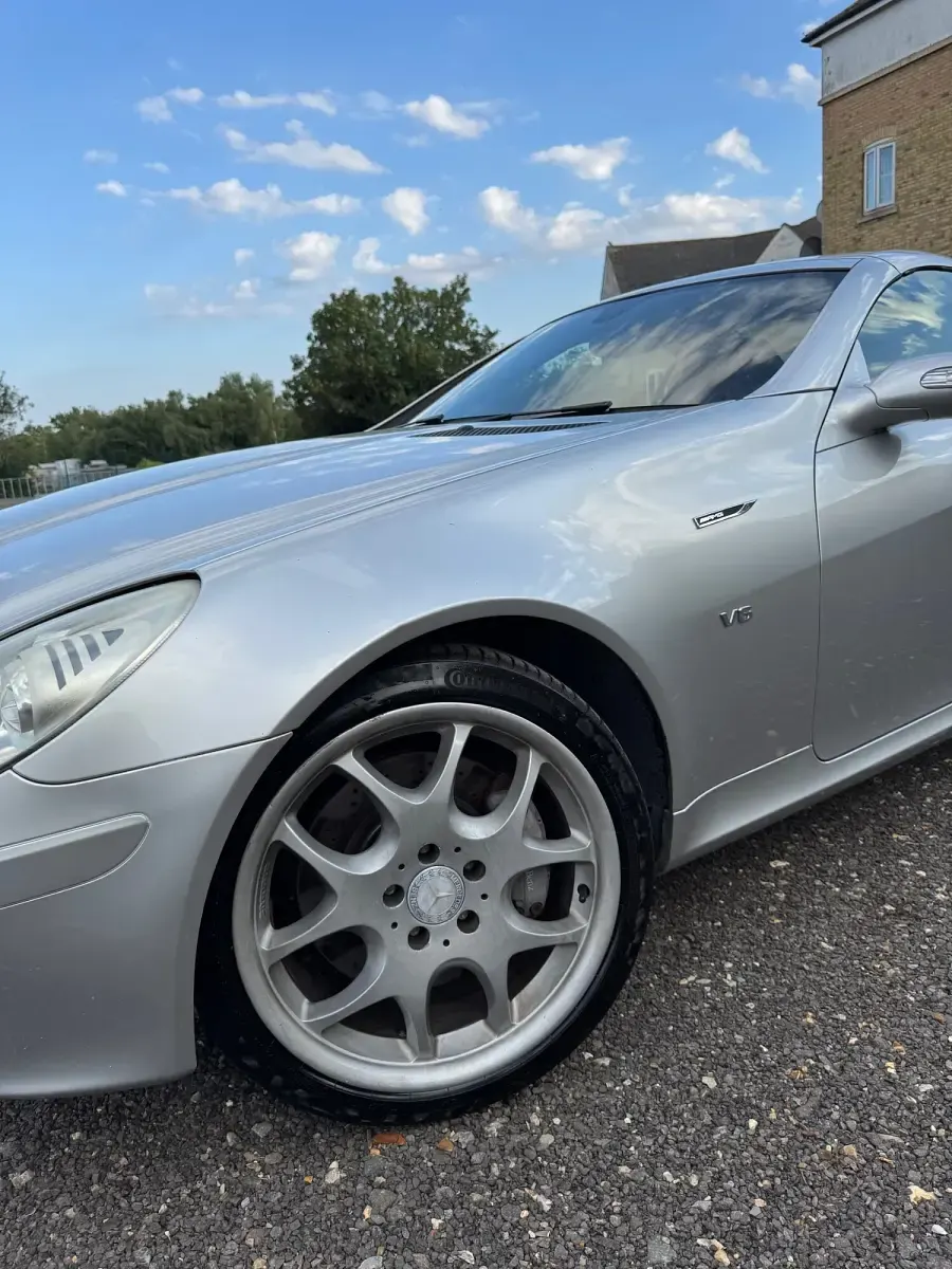 Used Mercedes SLK350 2005 Silver Cabriolet