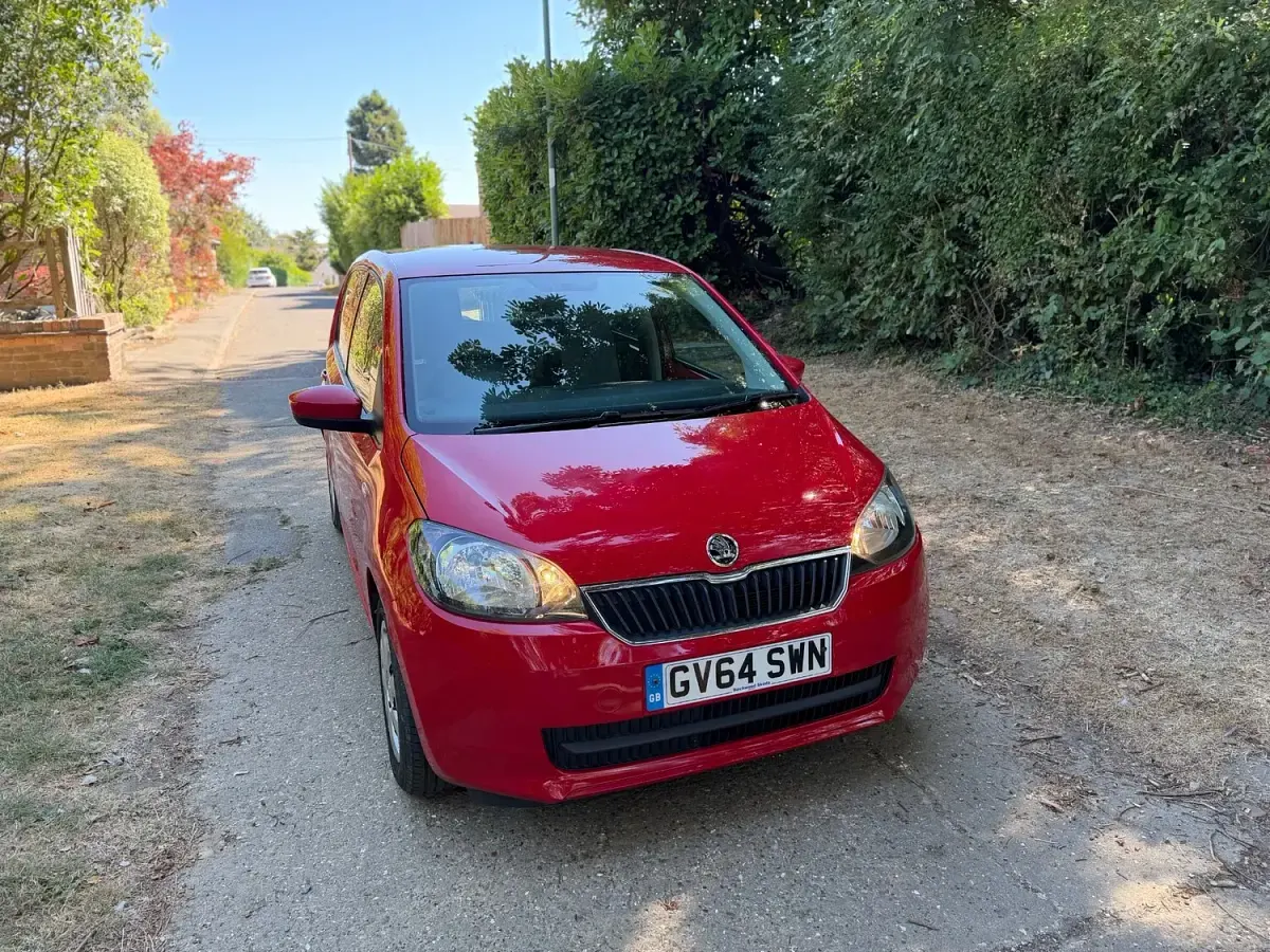 Used Skoda Citigo SE 2015 Red Hatchback