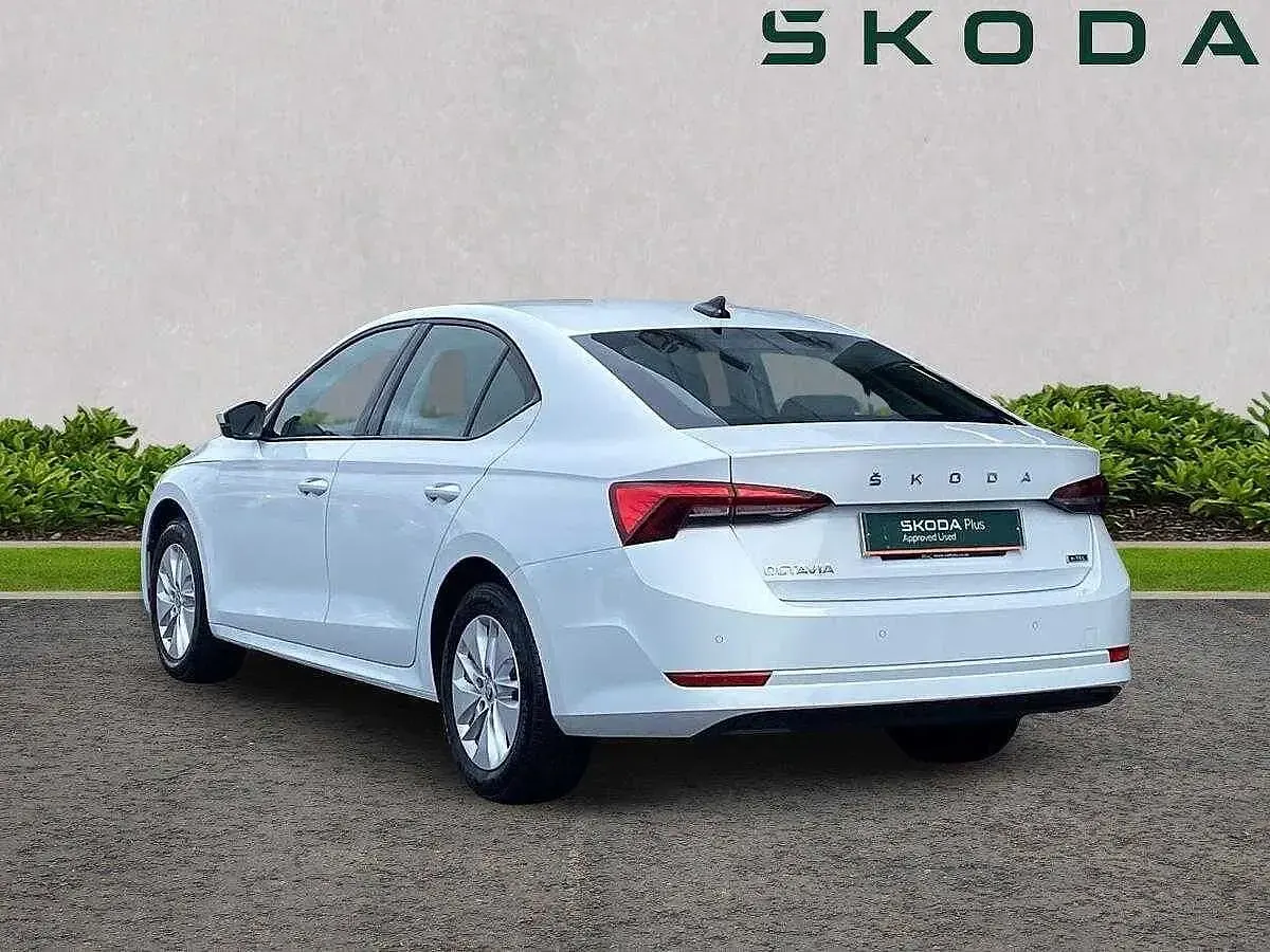 Used Skoda Octavia SE 81 HP (59 kW) 2023 Moon white metallic Hatchback
