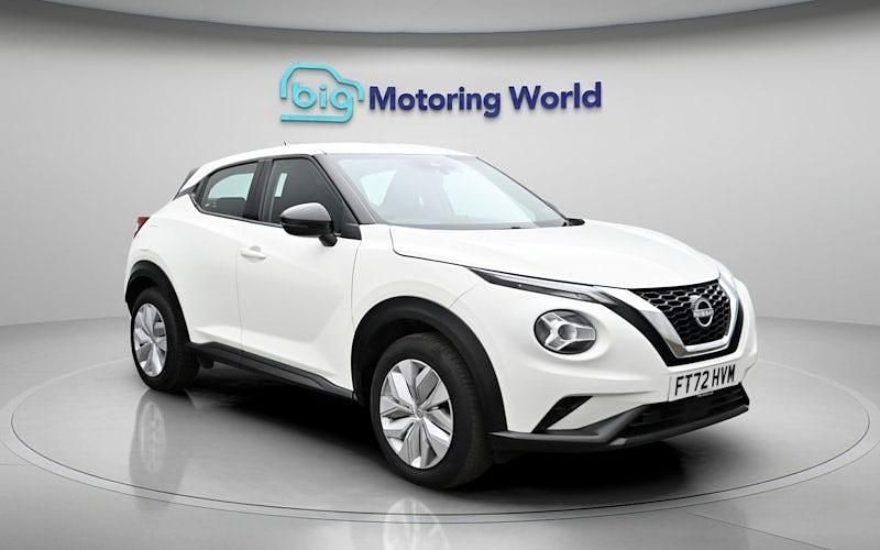 Used Nissan Juke Acenta 114 HP (83 kW) 2023 White SUV