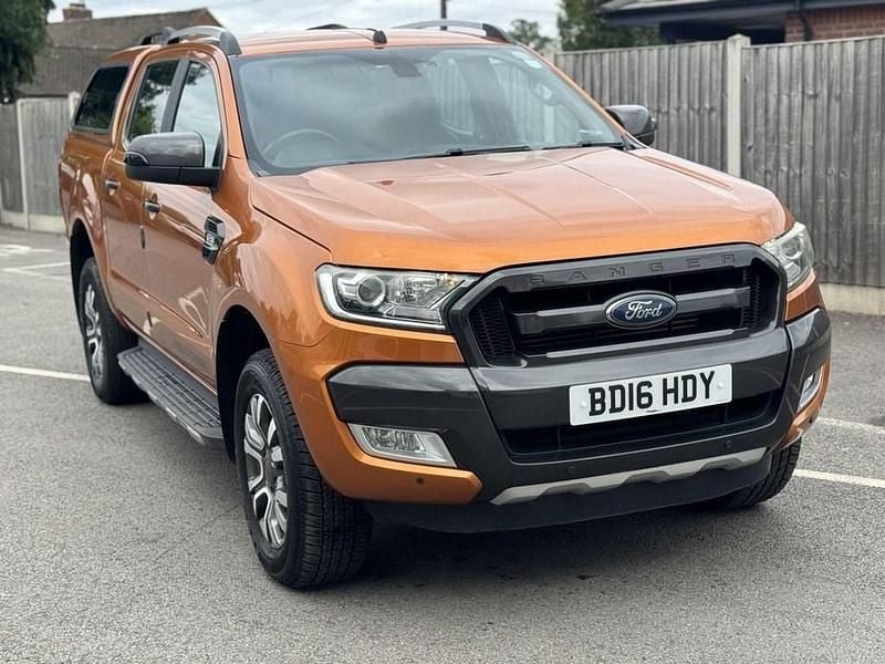 Orange Used 2016 Ford Ranger Wildtrack Pickup | £14,500 (Good price) - Image 1/4