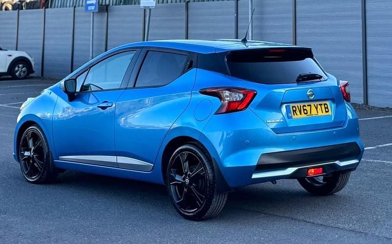 Usado Nissan Micra N-Connecta 2017 Azul Citadino