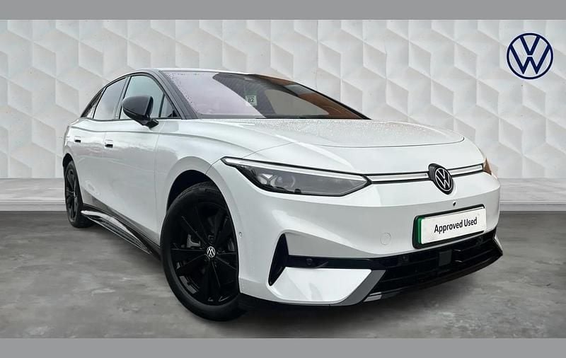 New VW ID.7 Pro 210 kW (286 HP) 2026 Glacier white metallic black Hatchback