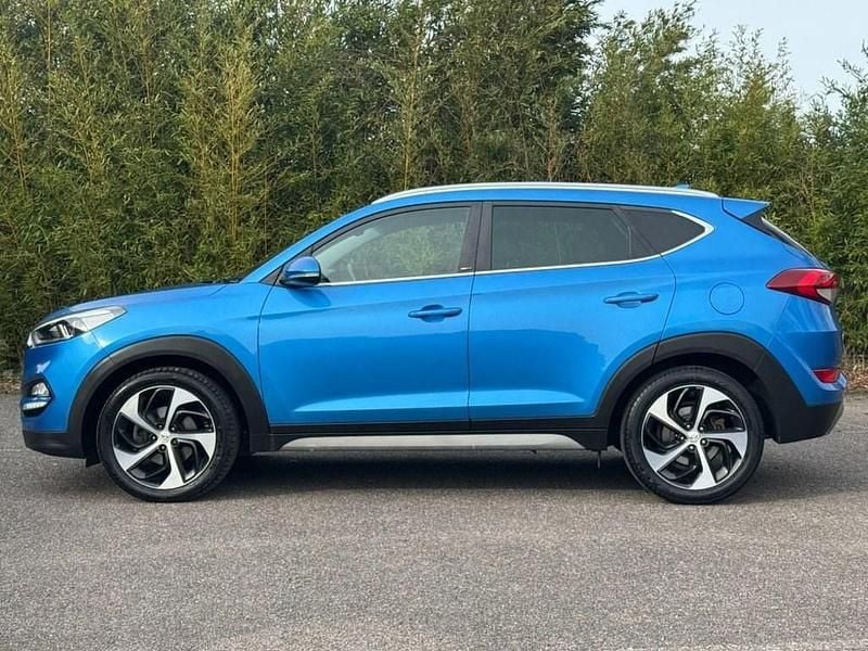 Used Hyundai Tucson Edition 177 HP (130 kW) 2018 Blue SUV