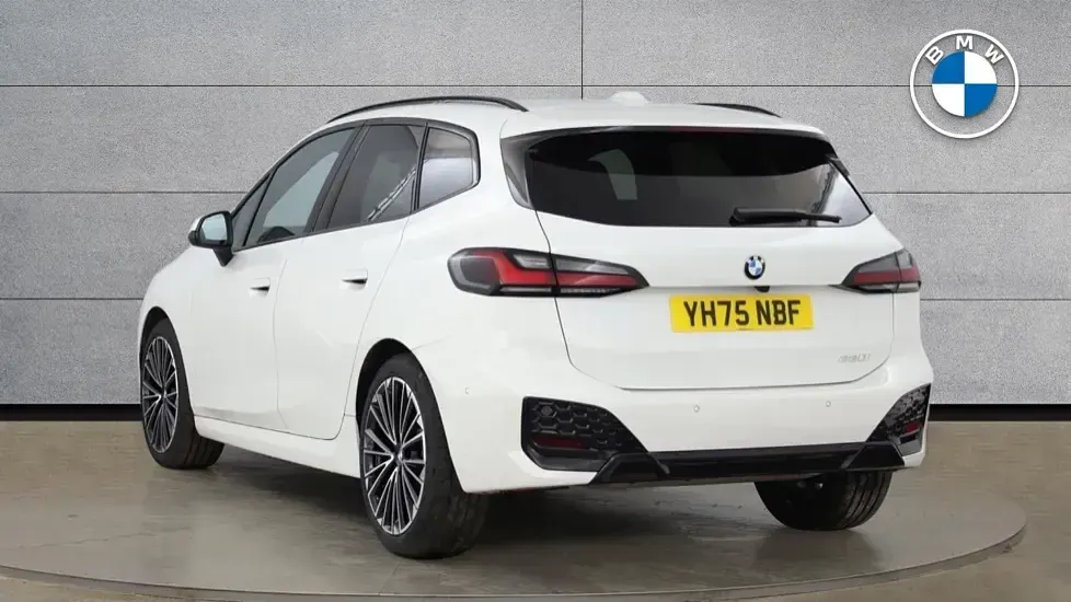 Used BMW 220 Active Tourer M Sport 168 HP (123 kW) 2025 White MPV