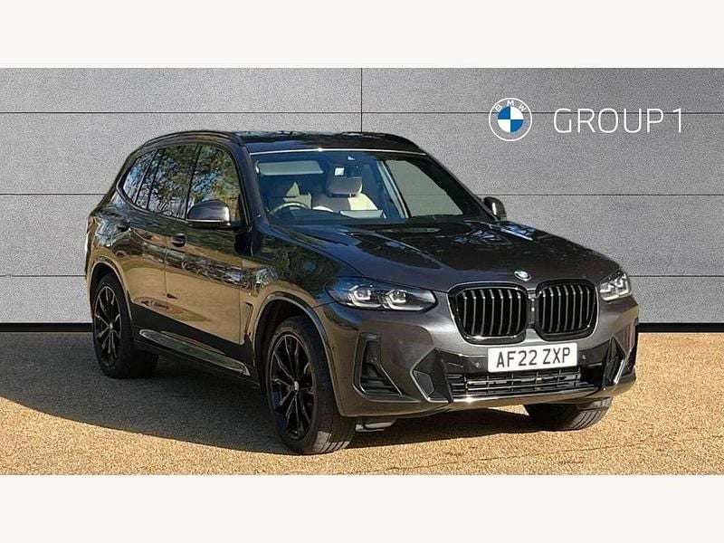 Grey Used 2022 BMW X3 M Sport SUV | £36,995 (Expensive) - Image 1/4