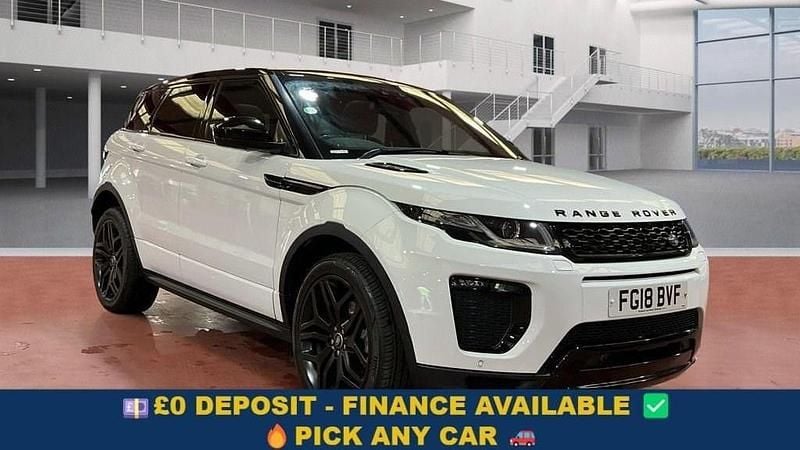 White Used 2018 Land Rover Range Rover evoque HSE Dynamic SUV | £13,099 (Super price) - Image 1/4