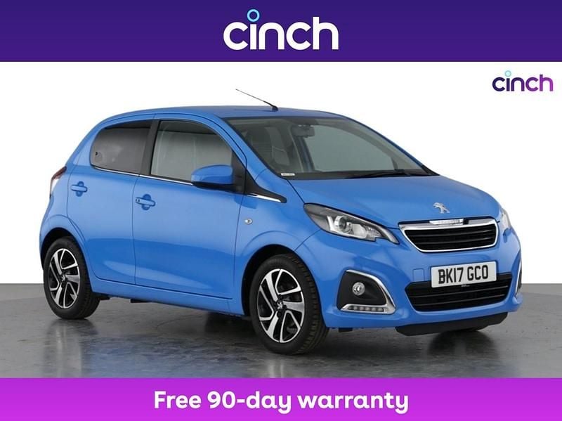 Blue Used 2017 Peugeot 108 Allure Hatchback | £5,999 (Fair price) - Image 1/3