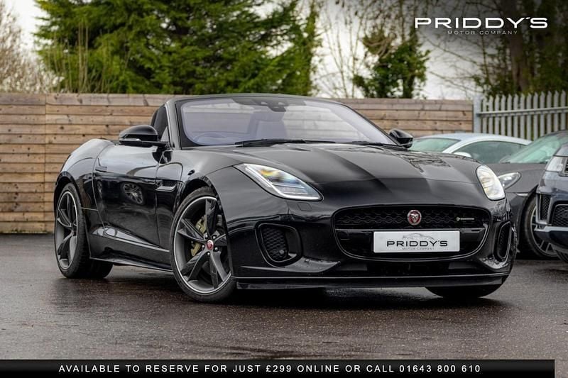 Black Used 2019 Jaguar F-Type R-Dynamic Cabriolet | £29,790 (Fair price) - Image 1/4