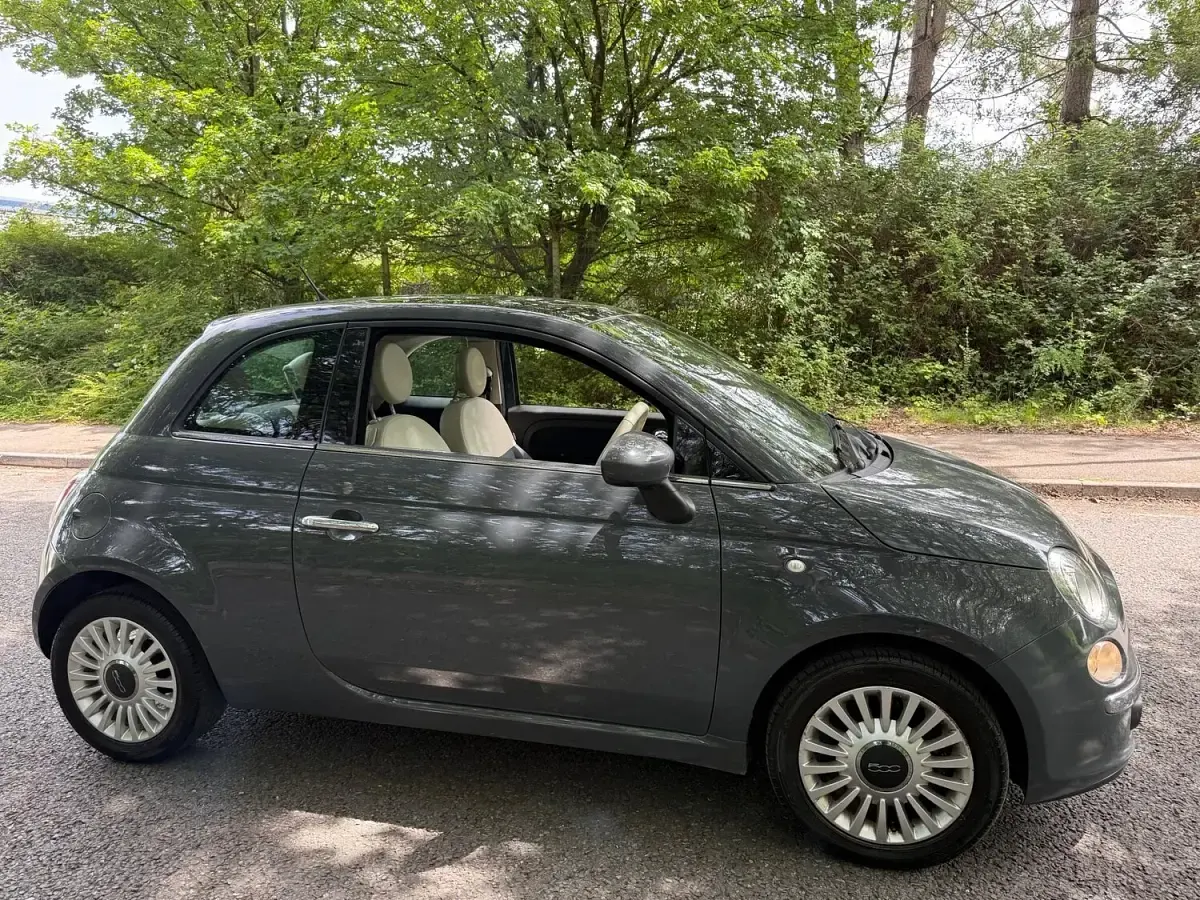 Used Fiat 500 Lounge 69 HP (50 kW) 2012 Grey Hatchback
