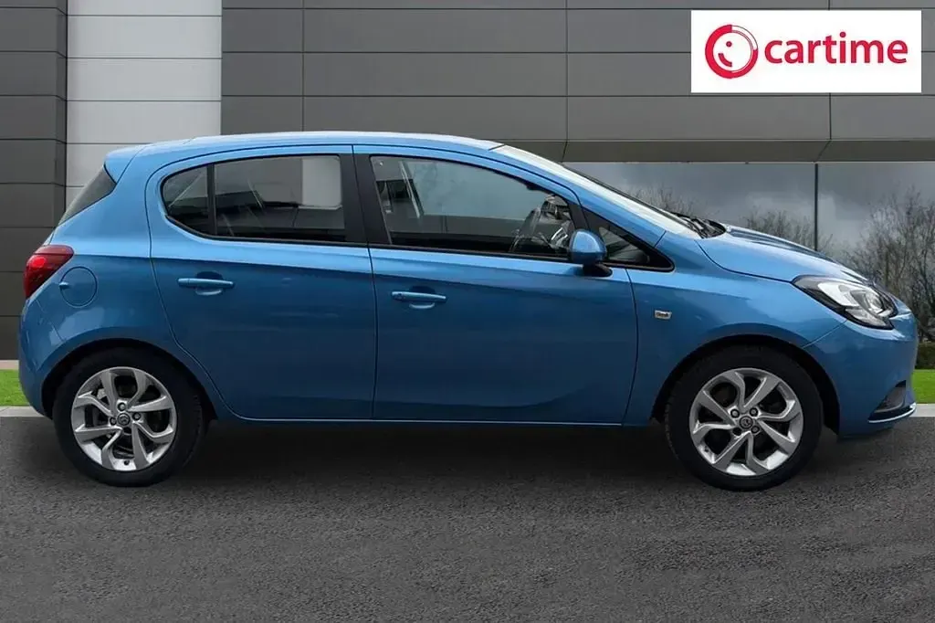 Używany Vauxhall Corsa S 100 KM (73 kW) 2018 Niebieski Hatchback