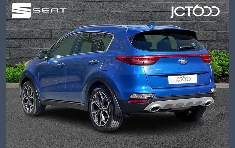Used Kia Sportage GT-Line 136 HP (100 kW) 2020 Blue SUV