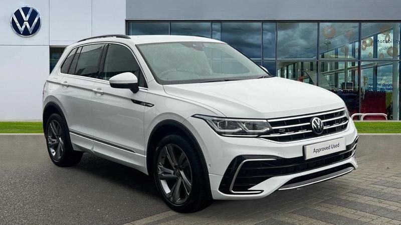 Used VW Tiguan R-line Edition 150 HP (110 kW) 2023 Pure white SUV