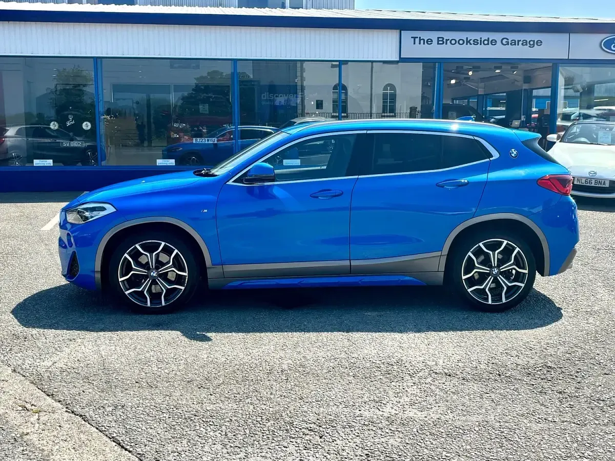 Used BMW X2 M Sport 190 HP (139 kW) 2018 Blue SUV