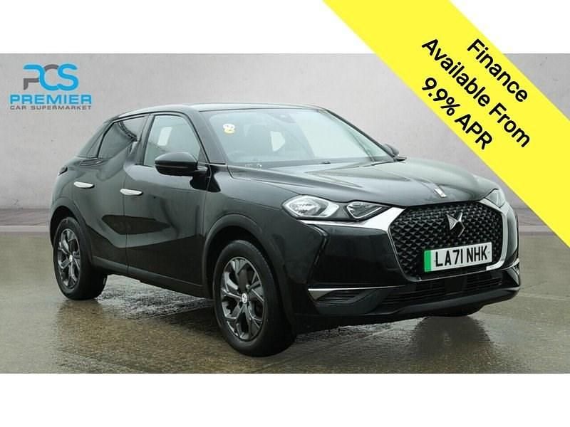 Used DS Automobiles DS3 Crossback Bastille 100 kW (136 HP) 2022 Black SUV