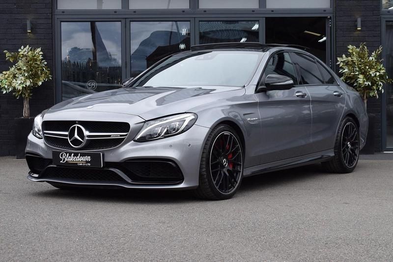 Used Mercedes C63 AMG Premium 2016 Silver Sedan
