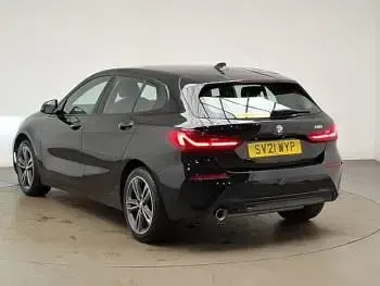 Used BMW 118 Sport Line 136 HP (100 kW) 2021 Black Hatchback