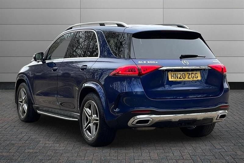 Used Mercedes GLE300 AMG Line Premium 245 HP (180 kW) 2020 Brilliant blue Estate