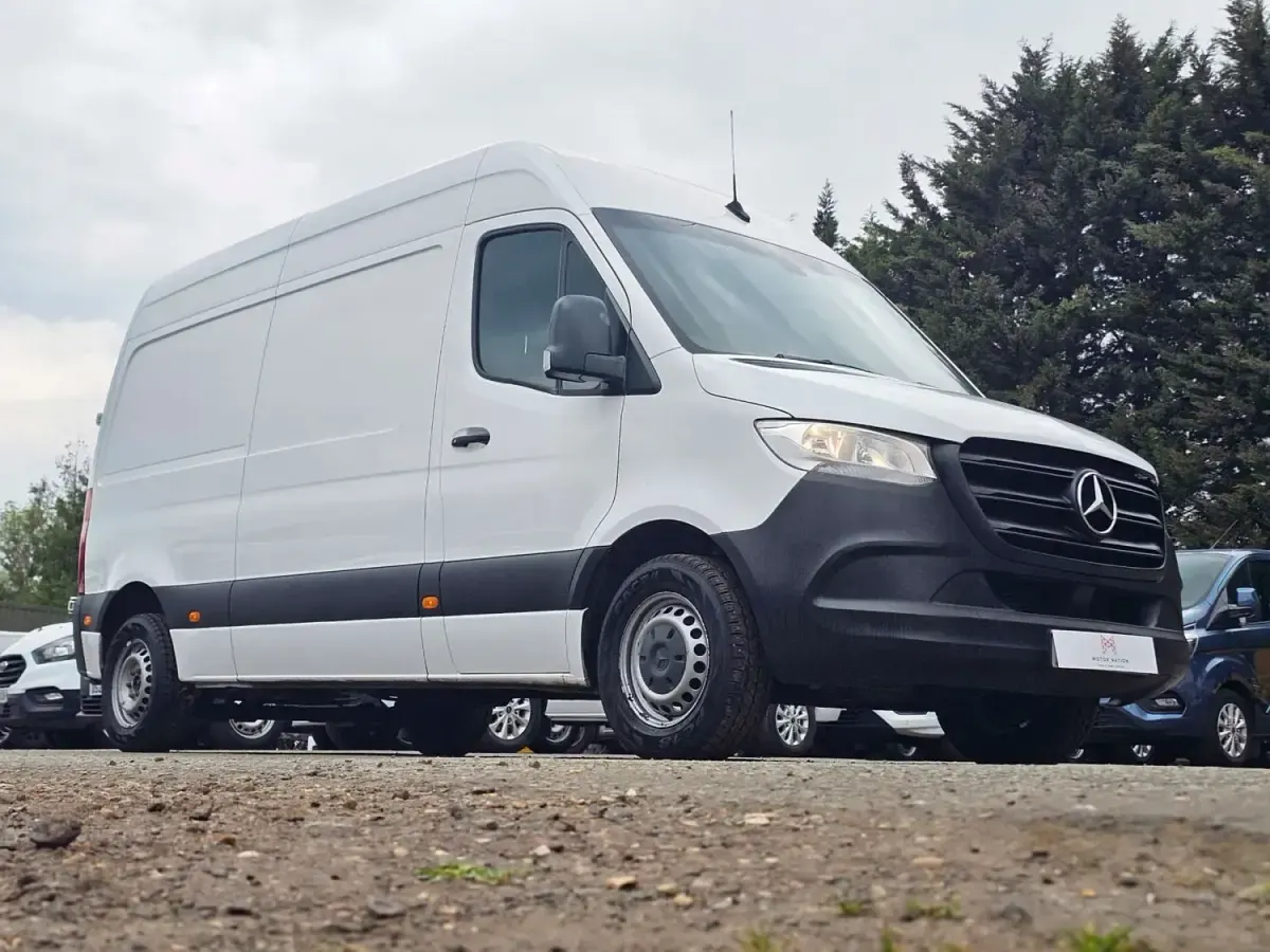 Używany Mercedes Sprinter Progressive 2021 Biały Van