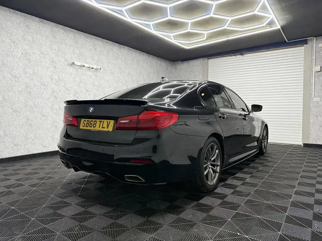 Used BMW 520 M Sport 2018 Black Sedan