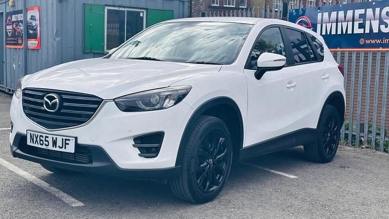 Second-hand Mazda CX-5 Inclusive 175 CP (128 kW) 2015 Alb SUV