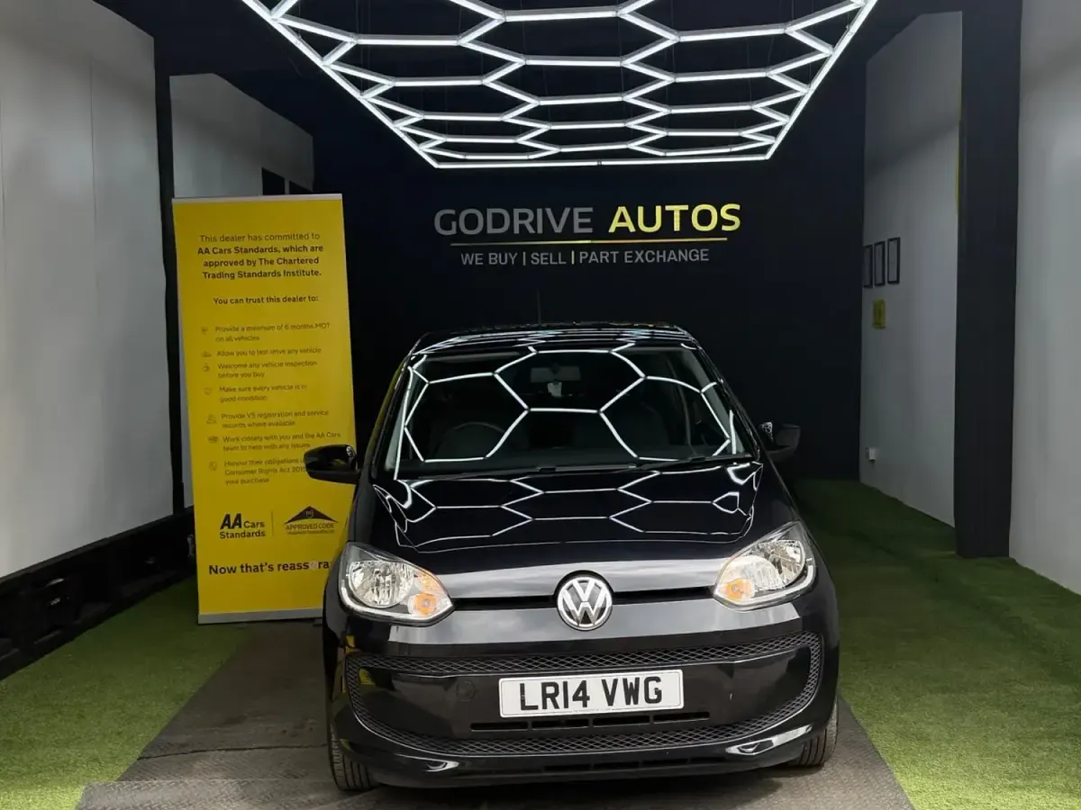 Used VW up! move up! 60 HP (44 kW) 2014 Black Hatchback