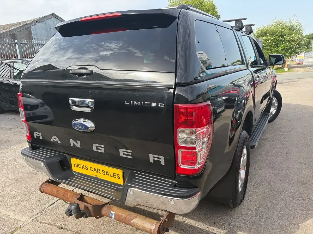 Used Ford Ranger Limited 2018 Black Pickup
