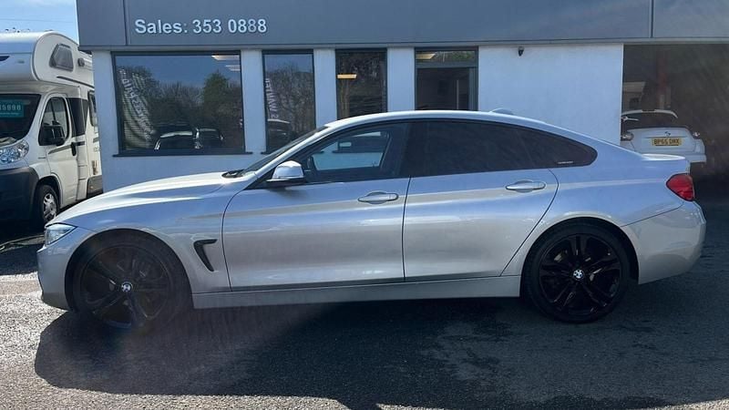 Second-hand BMW 420 Sport Line 2017 Argintiu Coupe