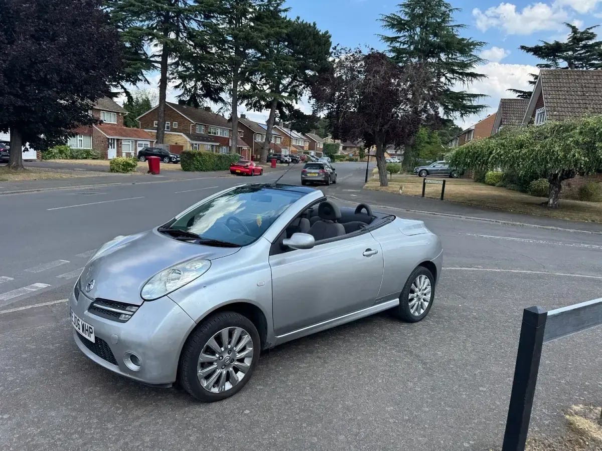 Used Nissan Micra C+C 2006 Silver Cabriolet