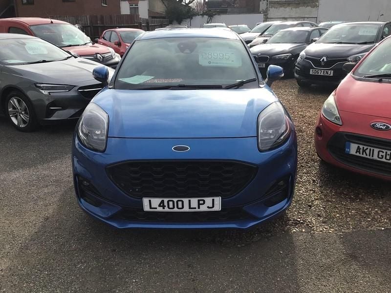 Used Ford Puma ST-Line 125 HP (91 kW) 2020 Blue SUV