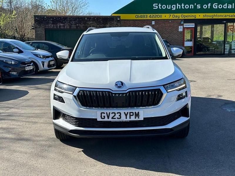 Used Skoda Karoq SE Drive 150 HP (110 kW) 2023 White SUV