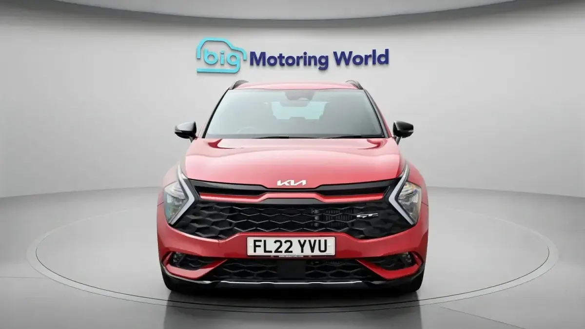 Used Kia Sportage GT-Line 150 HP (110 kW) 2022 Red SUV