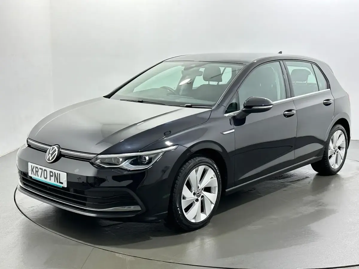 Used VW Golf VII Style 150 HP (110 kW) 2020 Black Hatchback