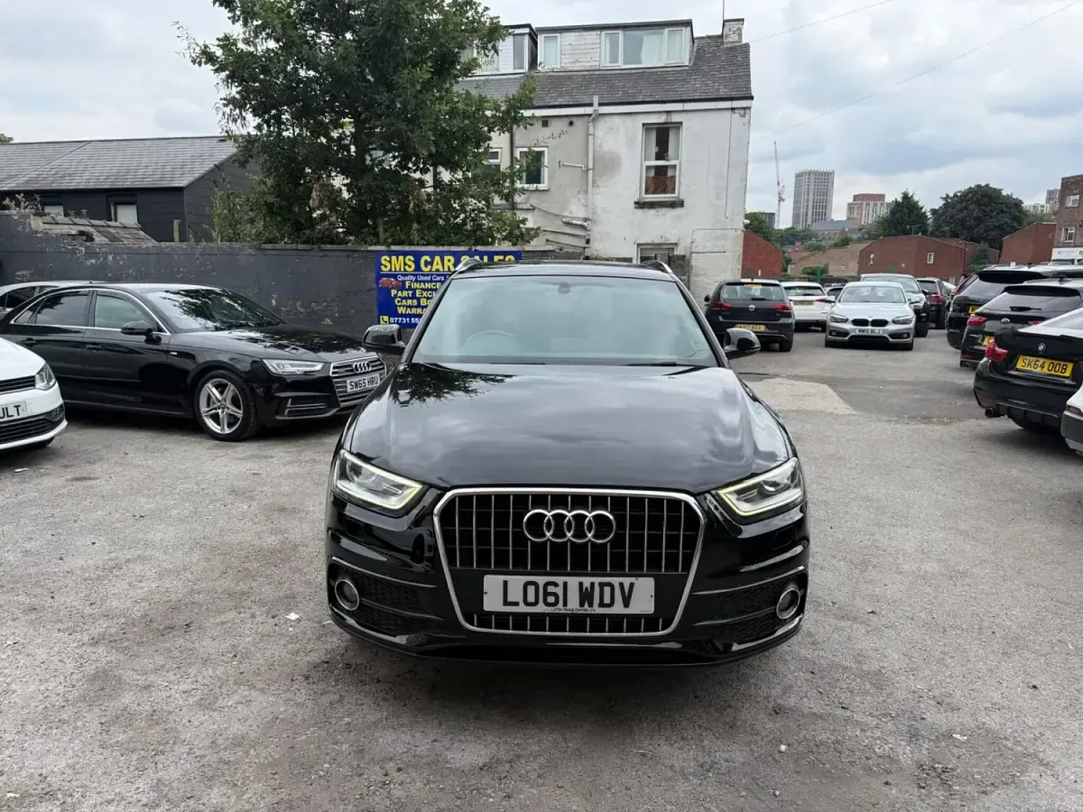 Used Audi Q3 S-Line 177 HP (130 kW) 2012 Black SUV