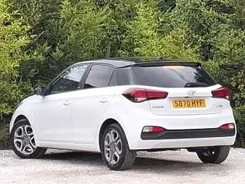 Used Hyundai i20 84 HP (61 kW) 2020 White Hatchback