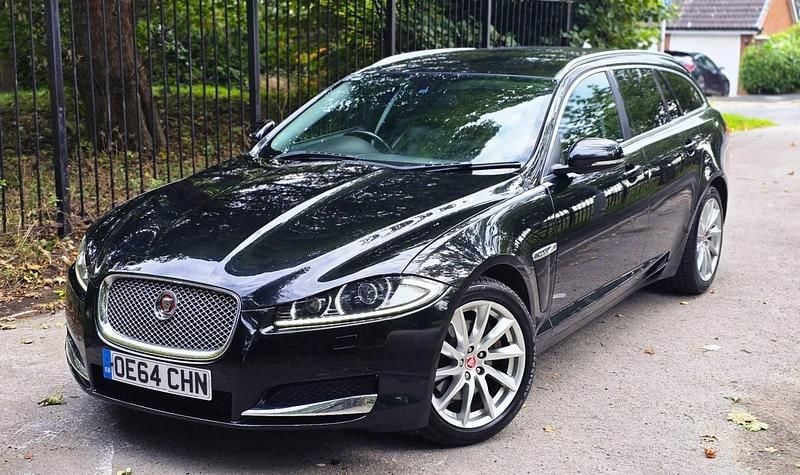 Used Jaguar XF Sportbrake Premium Luxury 2014 Black Estate