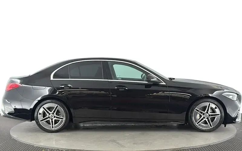 Used Mercedes C200 AMG line 221 HP (162 kW) 2025 Black Sedan