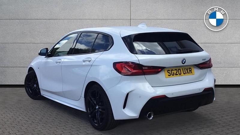 Used BMW 118 M Sport 138 HP (101 kW) 2020 White Hatchback