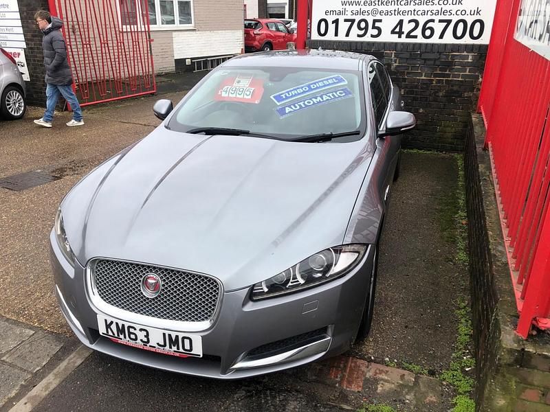 Gebraucht Jaguar XF Luxury 163 PS (119 kW) 2013 Grau Limousine