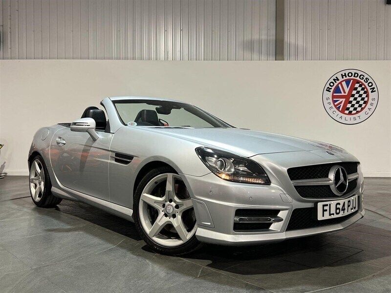 Silver Used 2014 Mercedes SLK250 AMG Cabriolet | £10,250 (Fair price) - Image 1/4