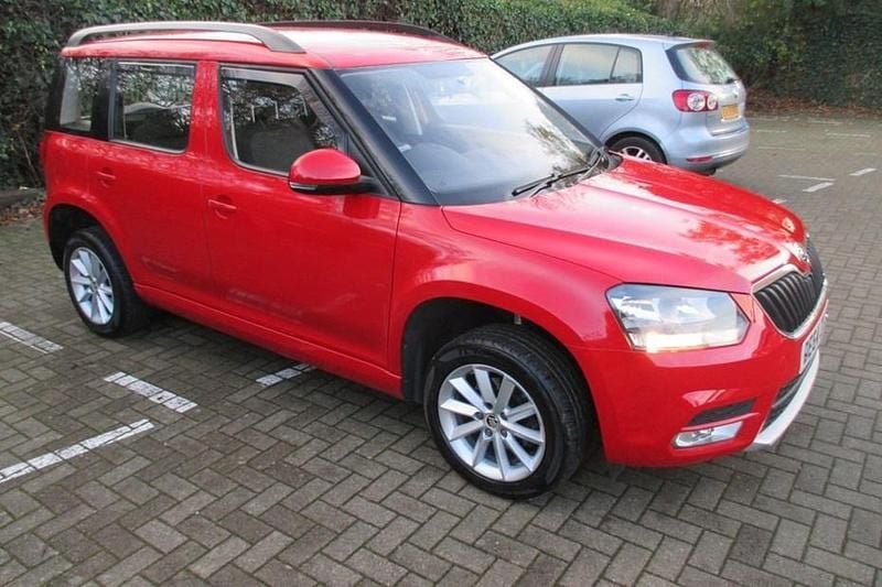 Red Used 2014 Skoda Yeti GreenLine SUV | £8,291 (Fair price) - Image 1/1
