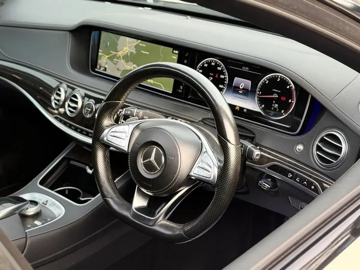 Usado Mercedes S350 AMG line 258 HP (189 kW) 2016 Branco Sedan