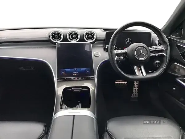 Second-hand Mercedes C300 AMG Line Premium Plus 2022 Albastru Berlinǎ