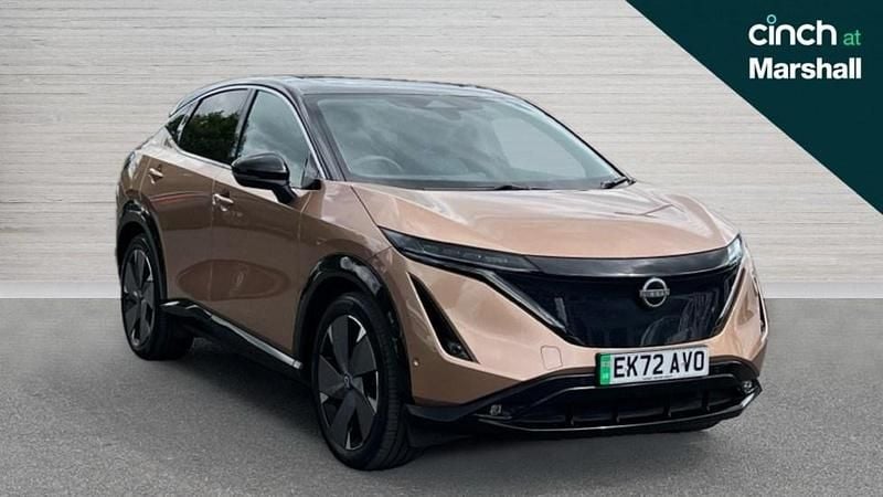Bronze Used 2022 Nissan Ariya Evolve SUV | £26,591 (Fair price) - Image 1/4